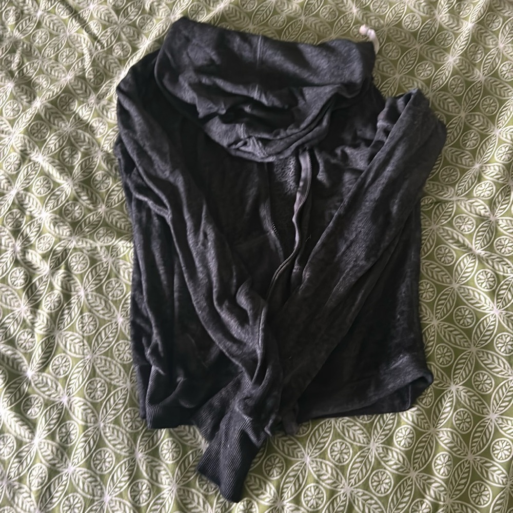 Dark grey zip up